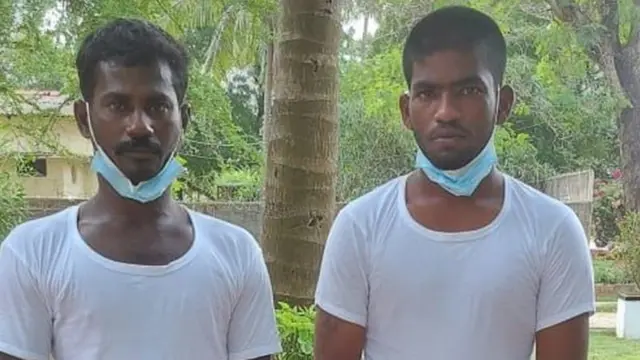 இலங்கை கடற்படையின் கட்டுப்பாட்டில் வைக்கப்பட்டிருக்குமி தமிழக மீனவர்கள் சேவியர், சுகந்தன்