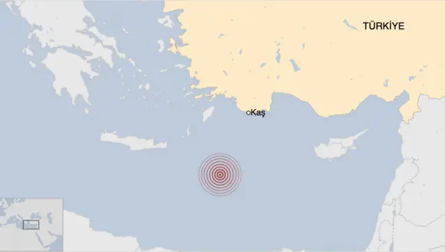 Kaş deprem