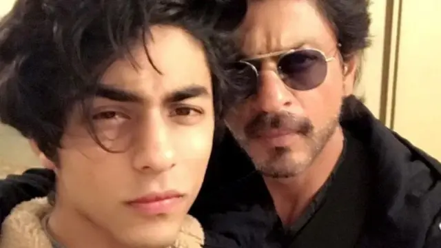 आर्यन ख़ान और शाहरूख ख़ान