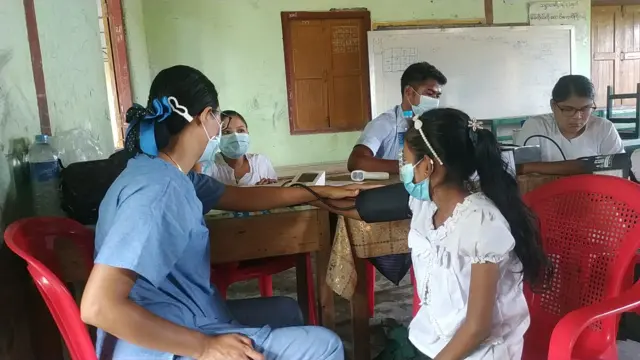 Covid vaccination, Rakkhine, Oct 23