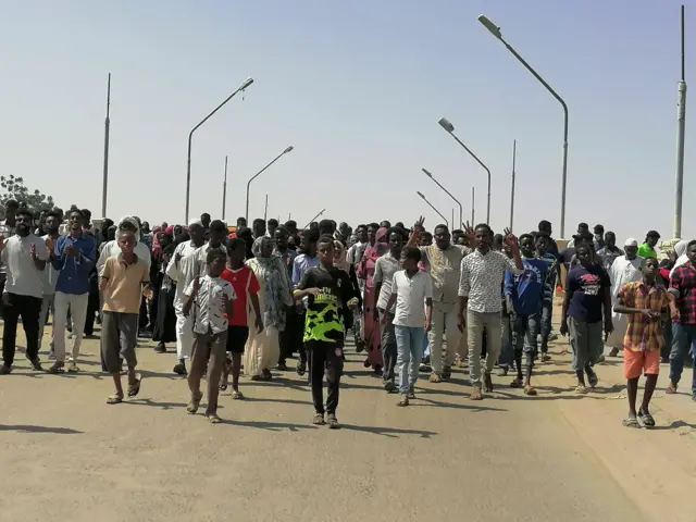 مظاهرات السودان