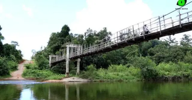 တောင်ပျောက်တိုက်နယ် သဲချောင်းကြီးရွာ တံတား