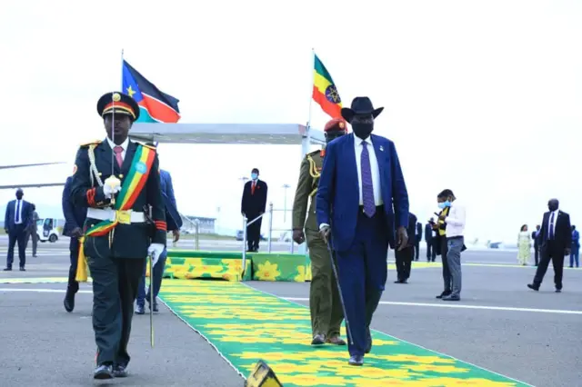 ፕሬዝደንት ደቡብ ሱዳን ሪክ መቻር