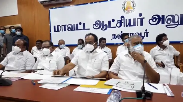அமைச்சர்கள் குழு ஆய்வு.