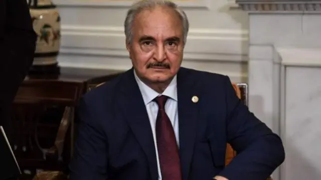 Khalifa Haftar has his power-base in the east of the country