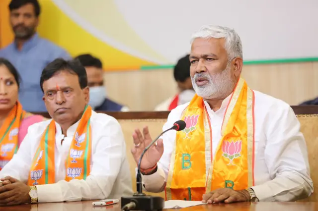 सुभाष पासी बीजेपी में शामिल