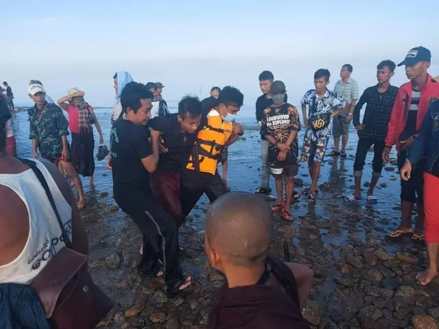 ကယ်ဆယ်ရေးလုပ်ငန်းတွေ ကို နေ့လယ်ပိုင်းအထိ လုပ်ဆောင်နေဆဲဖြစ်