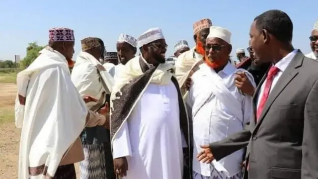 Boqor Buur madow xilli uu ku sugnaa Baydhabo