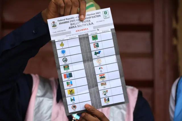 INEC official dey count vote