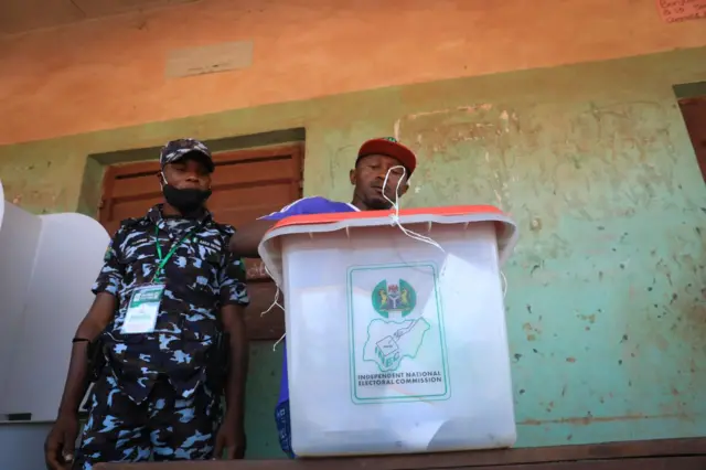 Young voters come out to vote