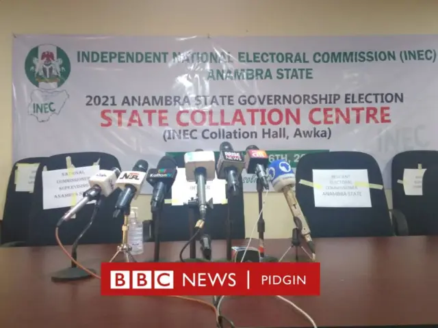 Announcement of results