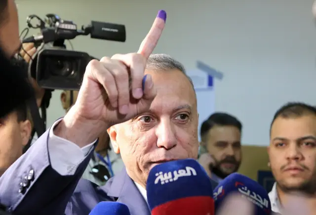 इराक़ के प्रधानमंत्री मुस्तफ़ा अल-कदीमी