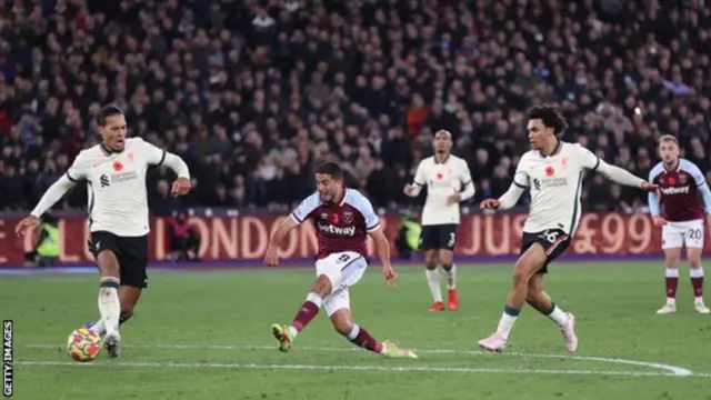 Mechi kati ya WestHam na Liverpool