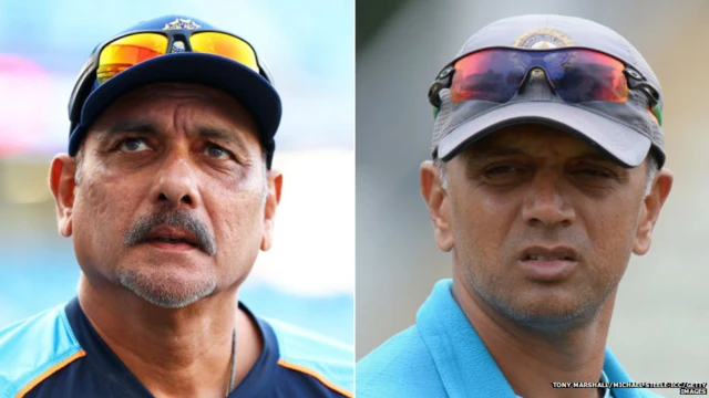 रवि शास्त्री और राहुल द्रविड़