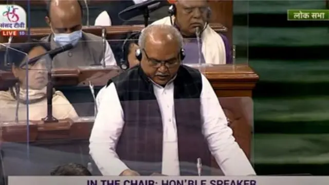 केंद्रीय कृषि मंत्री नरेंद्र सिंह तोमर ने दिया जवाब