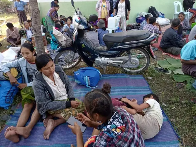 လေးကေကော် ကထွက်ပြေးလာကြတဲ့ စစ်ရှောင်များ