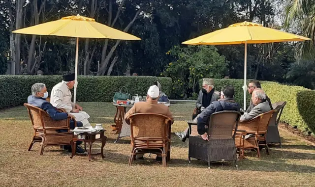 गुपकार अलायन्स के नेता