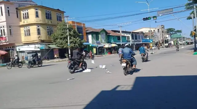 ပြီးခဲ့တဲ့ရက်ပိုင်းတုန်းက မြင်တွေ့ရတဲ့ ကလေးမြို့တွင်း တစ်နေရာ
