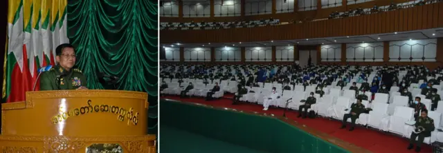 တပ်အရာထမ်းအသိုင်းအဝိုင်းတွေနဲ့တွေ့ဆုံခဲ့