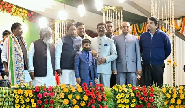 झारखंड के मुख्यमंत्री हेमंत सोरेन
