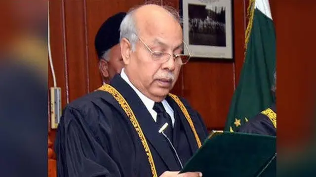 पाकिस्तान के चीफ़ जस्टिस गुलज़ार अहमद