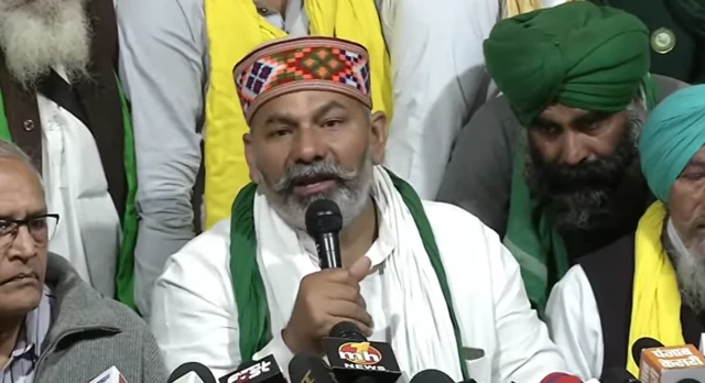किसान नेता राकेश टिकैत