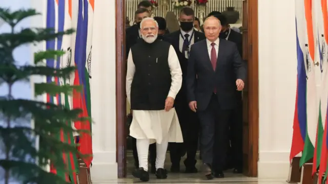 पुतिन और मोदी