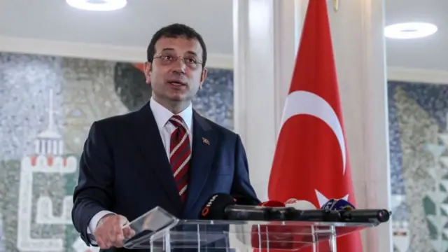 İstanbul Belediye Başkanı Ekrem İmamoğlu