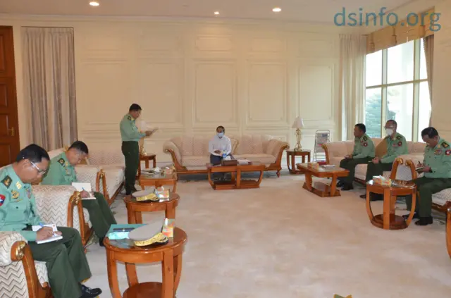 ကာလုံအစည်းအဝေးကျင်းပခဲ့ကြောင်း တပ်မတော်သတင်းထုတ်ပြန်