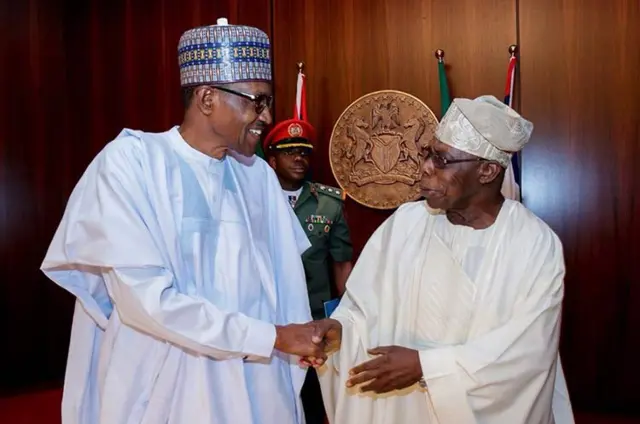 Buhari na Obasanjo