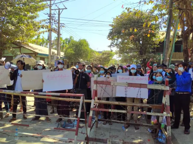 Rakkhine Protest