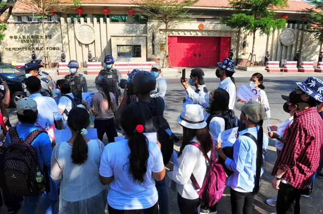 Chinese Embassy Yangon