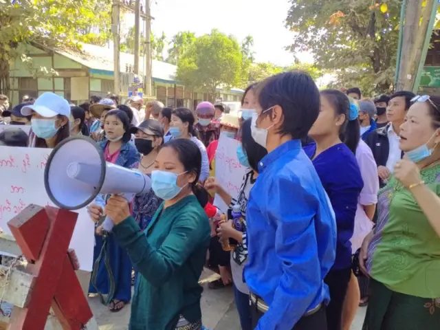 Rakkhine Protest