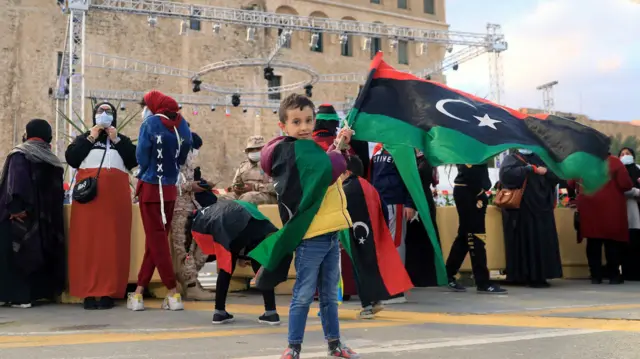 احتفالات ذكرى الثورة الليبية العاشرة