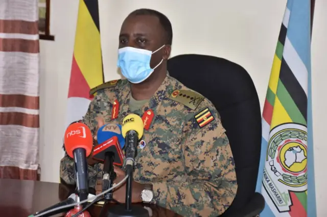 Mkuu wa jeshi la UPDF Jenerali David Muhoozi