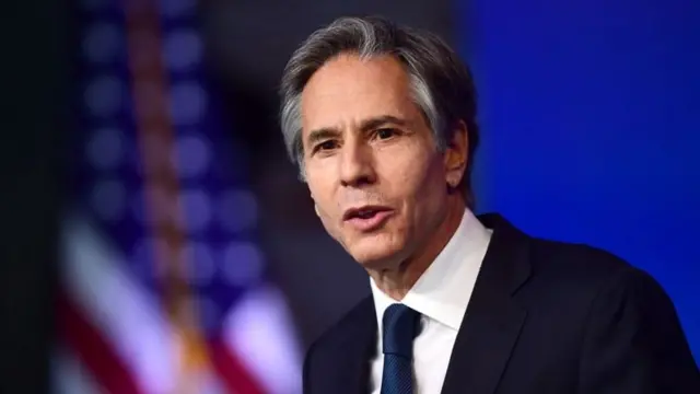 अमेरिकी विदेश मंत्री एंटनी ब्लिंकन
