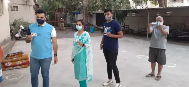 રાજકોટમાં મતદાન