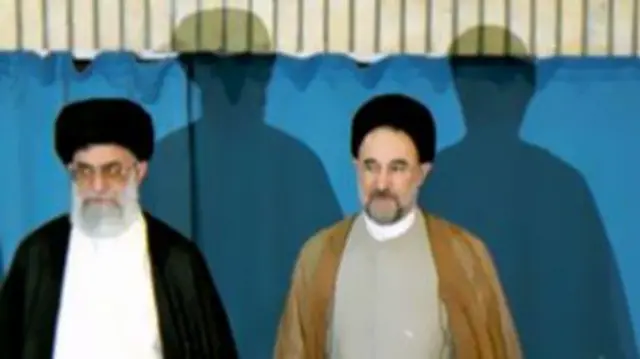 خاتمی و آیت الله خامنه ای
