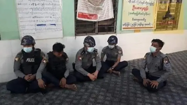 စစ်အာဏာသိမ်း၊ မန္တလေး၊ အရပ်ဝတ်ရဲ