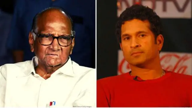 शरद पवार, सचिन तेंदुलकर