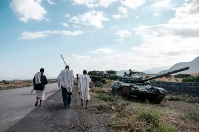 Mapigano yalitokea katika eneo Tigray Novemba mwaka jana.