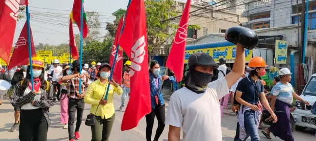 Mandalay strike