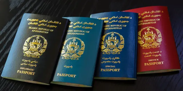 افغانستان، ریاست عمومی پاسپورت