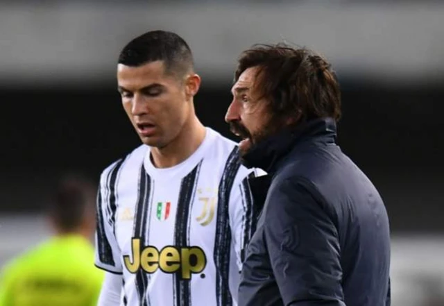 Cristiano Ronaldo na Andre Pirlo