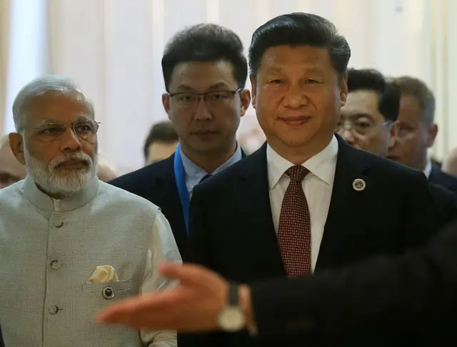 चीन,मोदी