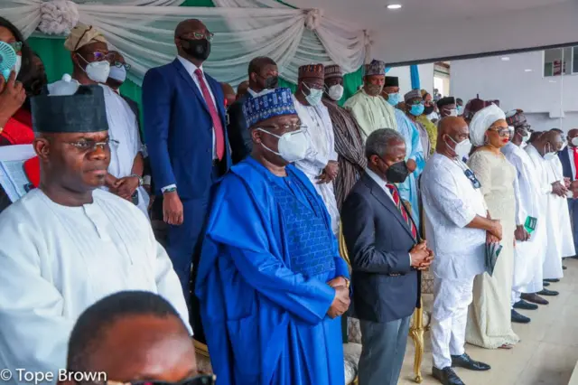 Yaya Bello, Ahmad Lawan, Yemi Osinbajo, Hope Uzodinma na Oriaku ya bụ Chioma Uzodinma