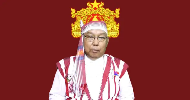 နိုင်ငံတော်အခြေပြမိန့်ခွန်းကို မန်းဝင်းခိုင်သန်းပြောကြားခဲ့