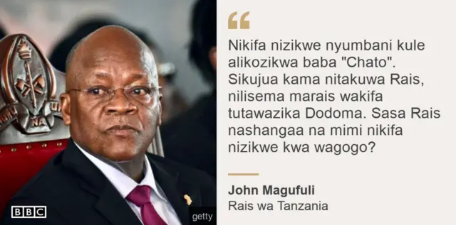 Rais John Pombe Magufuli