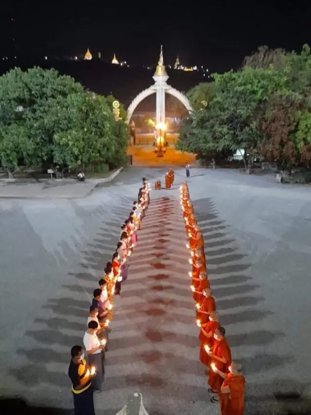 စစ်ကိုင်းမှာ လူမဲ့သပိတ်နဲ့ ညပိုင်းဆုတောင်းပွဲလုပ်