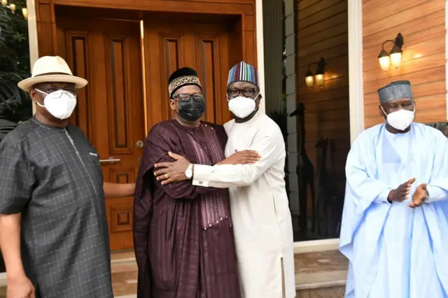 Nyesom Wike, Bala Mohammed, Samuel Ortom, Ahmed Finitri